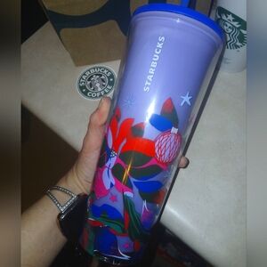 NEW Starbucks "Poinsettia Bouquet" Color Changing 24oz (Venti) Tumbler!